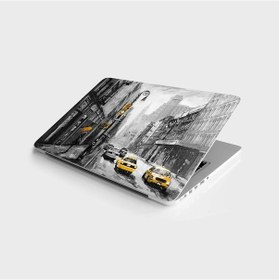 Resim Laptop Sticker Bilgisayar Notebook Pc Kaplama Etiketi Newyork Sok 