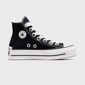 Resim Converse Ctas Lift Hi Kadın Günlük Ayakkabı A10424c Siyah 