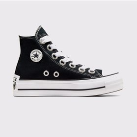 Resim Converse Ctas Lıft Hı Siyah Kadın High Sneaker 