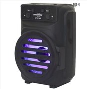 Resim GTS-1348 Rgb Ledli Bluetooth Hoparlör Usb-Tf-Fm Radyo Torima