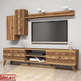 Resim Variant Class Tv Ünitesi Ceviz 