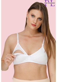 Resim Parlingerie Hamile Emzirme Sütyeni Kapsız Beyaz 