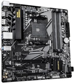 Resim GIGABYTE B550M DS3H R2.0 AM4 DDR4 4733MHz(OC) PCIe 4.0 M.2 NVMe Gigabit LAN mATX Anakart 