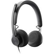 Resim Logitech Zone Wired Ms Teams Onaylı Kulak Üstü Kablolu Kulaklık 981-000870 
