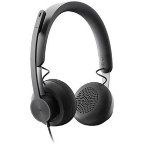 Resim Logitech Zone Wired Ms Teams Onaylı Kulak Üstü Kablolu Kulaklık 981-000870 
