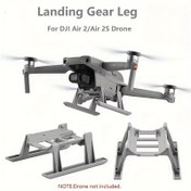 Resim DJI Air 2/Air 2S İniş Takımı, Katlanamaz, 2,5cm Yükseklik Artışı, Gri, ABS Malzeme, Uzaktan Kumanda Drone Aksesuarları, 1:12 Ölçek Modeli 