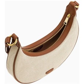 Resim Jw Pei Carly Saddle Bag Vegan Deri Omuz Çantası Kanvas 