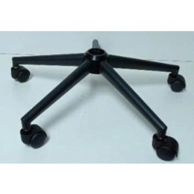 Resim Full Reyon Metal Siyah Konik Lüx Yıldız Ayak + 5 Tekerlek 