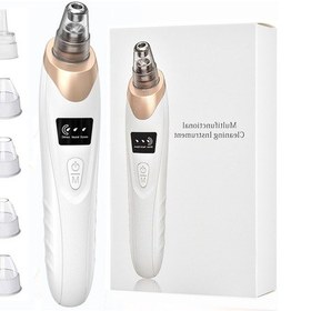 Resim Soulader Siyah Nokta Ve Yağ Temizleyici Vakumlu Cihaz, T Bölgesi Bakımı İçin Profesyonel Yüz Temizleme Aleti 