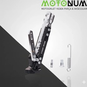 Resim Motonum Honda Vfr 1200 Yükseklik Ayarlı Metal Yan Sehpa AYK0261 