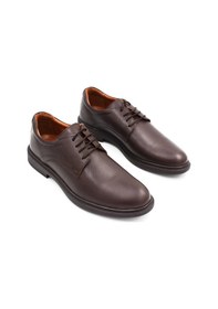 Resim Polaris 4s.100406.m 4pr Hakiki Deri Günlük Erkek Ayakkabı Kahve Kahve 