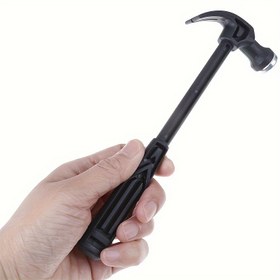 Resim 1 adet Mini Çekiç, Demir ve Plastik Çift Malzeme Yuvarlak Başlı Çekiç, Takı Yapımı, DIY El Sanatları Model Yapımı Araçları, Takı Yapımı Araçları ve Aksesuarları 