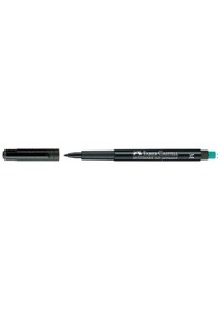 Resim Faber Castell 1525 Multimark Permanent Asetat Kalem M Siyah 10 Det Siyah 