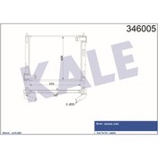 Resim KALE Radyatör Nıssan Juke 1.6 10 Mek 508×428×26 Al/pl/brzklr-346005 21410ba61a 214101kc5a 21410ba61a 