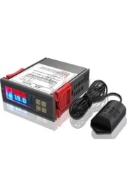 Resim BMK Isı ve Nem Kontrol SHT2000 AC220V LED Dijital Ekran 