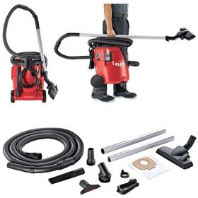 Resim Flex Vc 21 L Mc Islak Kuru Sanayi Tipi Elektrikli Süpürge 1000w 20 Litre - Toz Emici Hava Üfleyici 