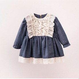 Resim Tiny Kız Bebek Elbise Camel 