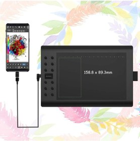 Resim Gaomon M106K Pro 10 x 6.25 Grafik Çizim Tableti 
