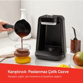 Resim Arzum Krom okka Rıch Spın Pro Türk Kahvesi Makinesi Ok0020-K 
