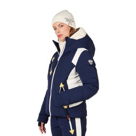 Resim Rossignol Jcc Valdiz Down Kadın Mavi Kayak Ceketi 