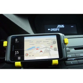 Resim Lucest Evrensel Gps Araç Havalandırma Montaj Parçaları Ve Nokia E7 Tutucu (plastik Aparattır!!!) Uyumlu 