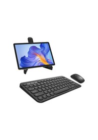 Resim Lenovo Uyumlu Tab M8 4.nesil 8'' Tablet İçin Btklavye+mouse+stand Al8106 
