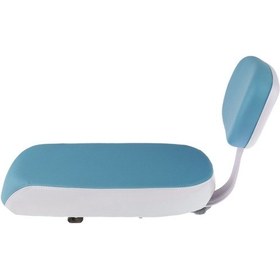 Resim Store Bisiklet Bisiklet Bisiklet Arka Koltuk Eyer Yastık Pad İle Geri Dinlenme Mavi Beyaz Yurt Dışından A 