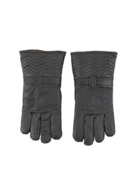 Resim Erkek Deri Eldiven - İçi Peluşlu - Savex - Siyah - 137-f 