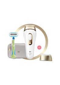 Resim Braun Silk Expert Pro 5 PL5054 Yeni Nesil IPL Epilasyon Cihazı + Tasarım Çanta 