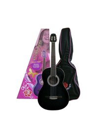 Resim Gypsy Rose Klasik Gitar Set-Siyah-(Gigbag-Stickers-Dvd) Grc1Kcbk 