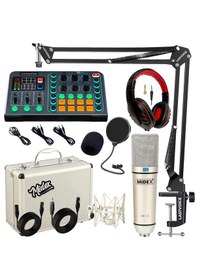 Resim Talent Paket-4 Cx1 Mikrofon Vs13 Ses Kartı Stüdyo Kayıt 