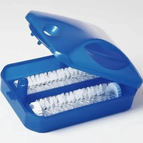 Resim Zambak Plastik İkili Gırgır Renkli Fırça Seti ile Hızlı ve Kolay Temizlik 