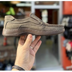 Resim Ayakcity Erkek Günlük Hakiki Deri Full Ortopedik Taban Loafer Ayakkabı - Kum - 4 