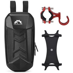 Resim Shineyee 360 Dönebilen Telefon Tutucu Pençe Kancalı Yağmur Geçirmez Elektrikli Scooter Saklama Çantası Diğer 