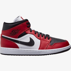 Resim Jordan Air 1 Mid - Kırmızı / 4 