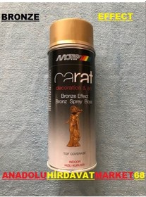 Resim Carat 400 ML Altın Bronz Efekt Sprey Boya Parlak Bronz 