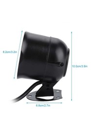 Resim AyShop Kamyon Depo Araç İçin 10w 110db Elektrikli Yüksek Ses Korna Siren 