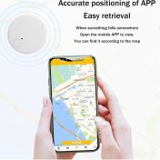Resim Skyeyyt Mini Gps Tracker Kablosuz Bluetooth 5.0 Önleyici Cihaz Akıllı Bulucu Pet Pet Anahtar Cüzdan Izleyici Silikon Kılıf Siyah (Yurt Dışından) 