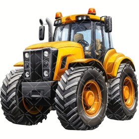 Resim Canlı Sarı ve Siyah Traktör Isı Transfer Sticker - Dayanıklı Plastik, Kendin Yaptır T-Shirt'ler, Kotlar, Ceketler, Sırt Çantaları, Kapüşonlar, Şapkalar ve Daha Fazlası İçin - Makine Yıkanabilir, Rahat Tarz, Sırt Çantası Özelleştirme|Canlı Tasarım|Dayanıklı Plastik, Traktör Aksesuarları 