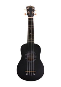 Resim Adams 21'' Soprano Boy Siyah Renk Ukulele Gitar-Pena 