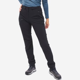 Resim Kadın Outdoor Pantolon - Siyah - MH500 