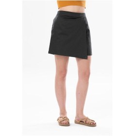 Resim Sinem Gabardin Yazlık Şort Etek Haki Hk-haki Haki 