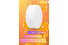 Resim Vcalla Nem Alıcı - Portakal ( 1 Adet 500 gr Aparat ve 1 Adet 500 gr Tablet ) Rutubet Giderici 