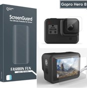 Resim Gor Gopro Hero 8 2In1 Darbe Emici Ekran Koruyucu 2 Set 