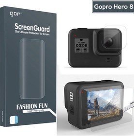 Resim Gor Gopro Hero 8 2In1 Darbe Emici Ekran Koruyucu 2 Set 