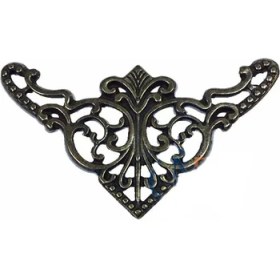 Resim Dekoratif Köşe Süsü, Köşelik - Büyük, 31X55MM, Antik, 1 Adet 