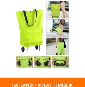 Resim Letsii Katlanabilir Pratik Pazar Arabası Taşıma Yardımcısı 