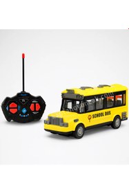 Resim Uzaktan Kumandalı Işıklı Okul Otobüs 