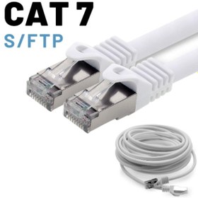 Resim Irenis CAT7 Kablo S/FTP LSZH Ethernet Network Lan Ağ Kablosu 3 M-Beyaz 
