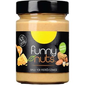 Resim Funny Nuts Ballı Fıstık Ezmesi 350 G 